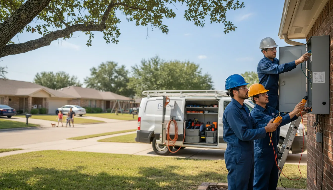 Certified electrician providing emergency electrical services in Marion, WI